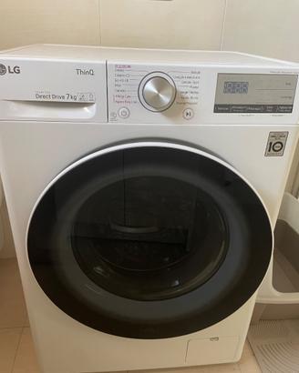 Lavatrice slim LG ThinQ 7 kg