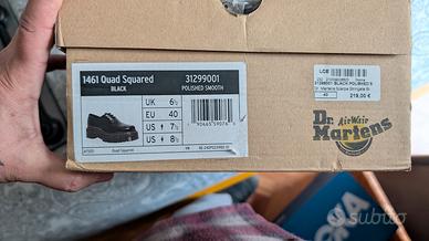 Dr. Martens 1461 quad squared taglia 40 NUOVE 