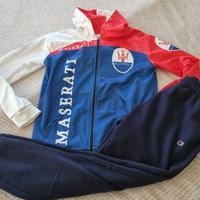 Tuta nuova Maserati Champion, tg L, da 140 a 70 €