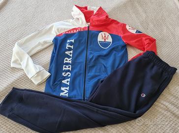 Tuta nuova Maserati Champion, tg L, da 140 a 70 €