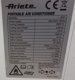 Condizionatore portatile Ariete 10000 BTU