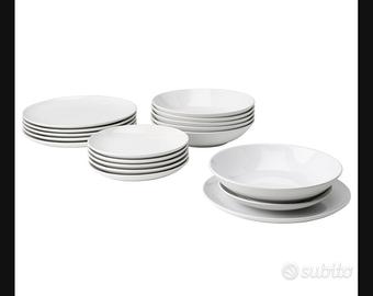 set piatti IKEA e set pentole/bistecchiera