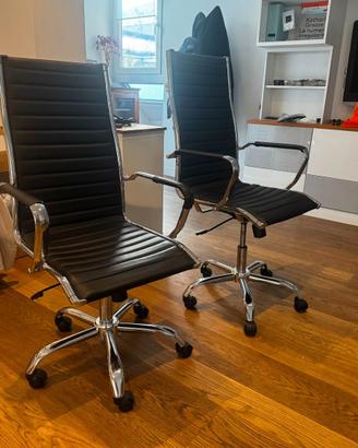 2 sedie da ufficio / 2 office chairs