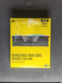 RAM DDR5 Vengeance 32GB (2x16GB) 6000MHz CL36