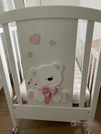 Lettino neonato bambina Erbesi