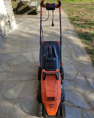 Black & Decker Tagliaerba Elettrico 1400W 34 cm.