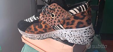 Scarpe donna leopardate