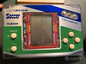 GAKKEN  console SOCCER LCD CARD GAME Game&watch 81