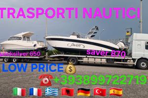 BARCA motoscafo ilver texa + TRASPORTO 