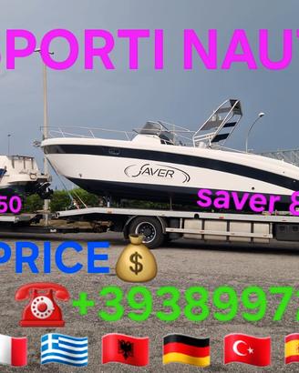 BARCA motoscafo ilver texa + TRASPORTO 