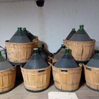 DAMIGIANE, SPINA BIRRA, SPIEDO, CALICI, COPPETTE,