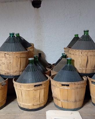 DAMIGIANE, SPINA BIRRA, SPIEDO, CALICI, COPPETTE,