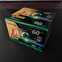 Cassette FUJI MINIDv scatola 5 pz. 60/90 minuti