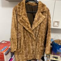 Pelliccia visone colore champagne