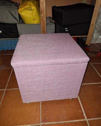 pouf lilla 45x45