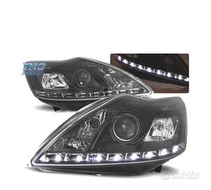 FARI DIURNE FORD FOCUS II RESTYLING 08-10 CROMATI 