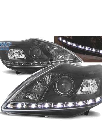 FARI DIURNE FORD FOCUS II RESTYLING 08-10 CROMATI 