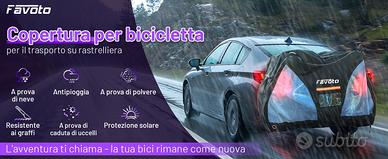 Copertura per Trasporto Bici Oxford 600D nuova