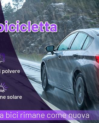 Copertura per Trasporto Bici Oxford 600D nuova