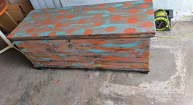 Cassapanca anni '50 rivisitata