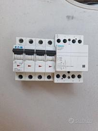 Interruttore 40 a + Contattore Siemens Trifase 63