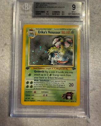 Carta pokemon gradata