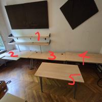 4 Scrivanie vendute anche separatamente