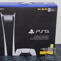 NUOVA PS5 digital 2 ANNI di GARANZIA