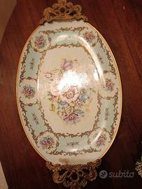 vassoio ceramica fine antico 