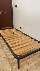 Letto rete a doghe e Materasso