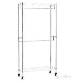 Stand / appendiabiti cromato