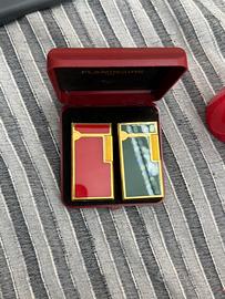 Accendino Vintage Flaminaire F10 verde e rosso