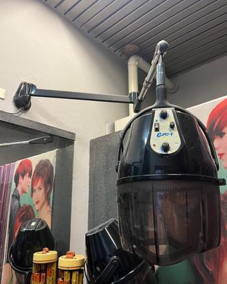 CASCO PER ASCIUGATURA CAPELLI PARRUCCHIERE USATO