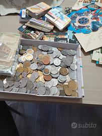 370 schede telefoniche 370 cartoline più monete