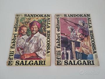 Emilio Salgari Sandokan alla riscossa Fabbri 1969
