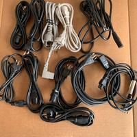 11 cavi elettrici x stampante computer alimentator