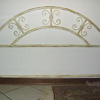 Testiera letto ferro battuto
