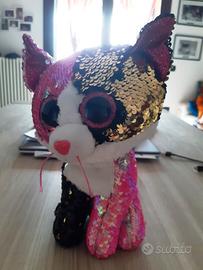 Pupazzo gatto TY Malibu originale 28cm