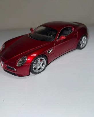 Modellino Alfa Romeo 8C Competizione 1:18