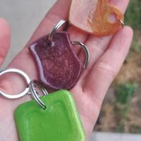 portachiavi in resina 