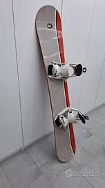 Snowboard Killer Loop Buster 162 cm con attacchi F