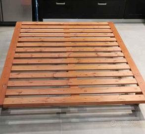 rete massello 160x190 come nuova 