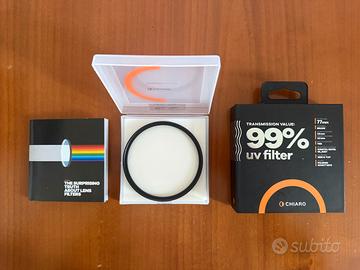Chiaro Pro 77mm 99-UVBTS Brass UV Filter