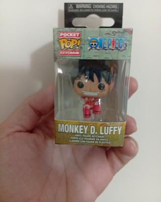 portachiavi funko pop one piece monkey d.lugfy