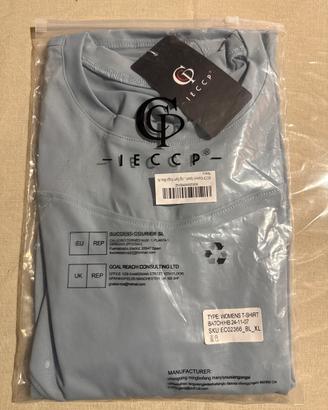 Maglietta sportiva donna IECCP fitness palestra