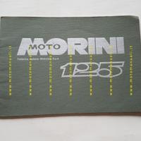 Moto Morini 125 H manuale uso manutenzione origina