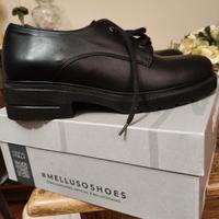 Scarpe Melluso pelle nera n. 39 nuove 
