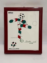 Quadro Italia ’90 Ceramiche Ragno vintage licensed