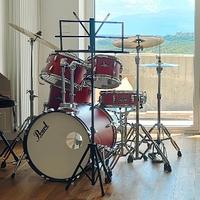 BATTERIA  pearl roadshow matt red 