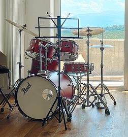 BATTERIA  pearl roadshow matt red 
